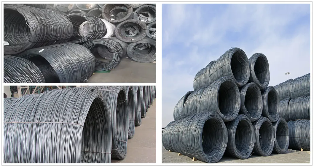 Q195 Q215 Q235 Rodas de alambre de acero galvanizadas para la construcción