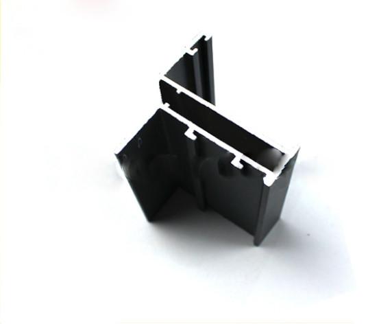 Multifunctional Aluminum Sliding Door Profile , High Precise T Slot Aluminum Profile