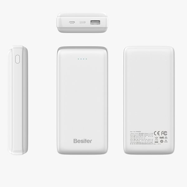 PD 18W Slim Portable Power Bank Smart Quick Charging 3.0 20000Mah 22.5w