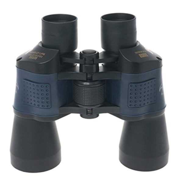 Large Binoculars 7X50 High Definition Telescope Low Light Night Vision Red Film Telescope for Bird Watching