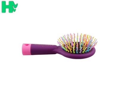 Polyester Rainbow Massage Comb For Straight Hair Or Curly Hair