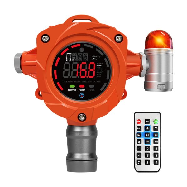 Fixed Gas Detector for H2 Gas DC24V RS485 Industrial Fixed Carbon Dioxide Gas Leak Detector