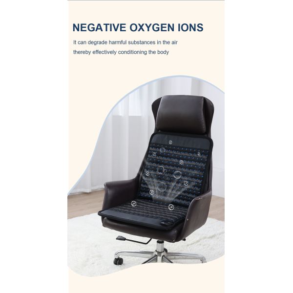 25-80 grados Celsius Polka azul con punto bordado PEMF Cushion de silla para sauna corporal