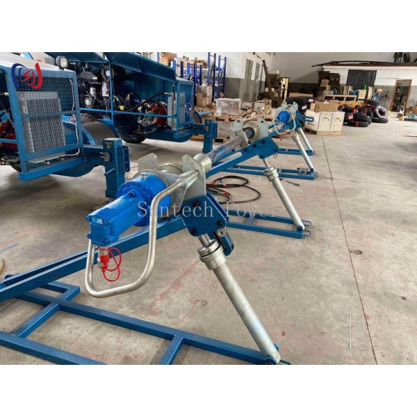 Hydraulic Conductor Reel Stand with 5000kg Capacity and 45rpm Max Speed for Safe Handling