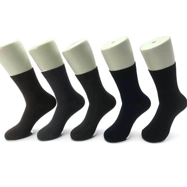 Custom Casual Knit Designer Socks Thick Ankle Bamboo Socks with Five Color Options