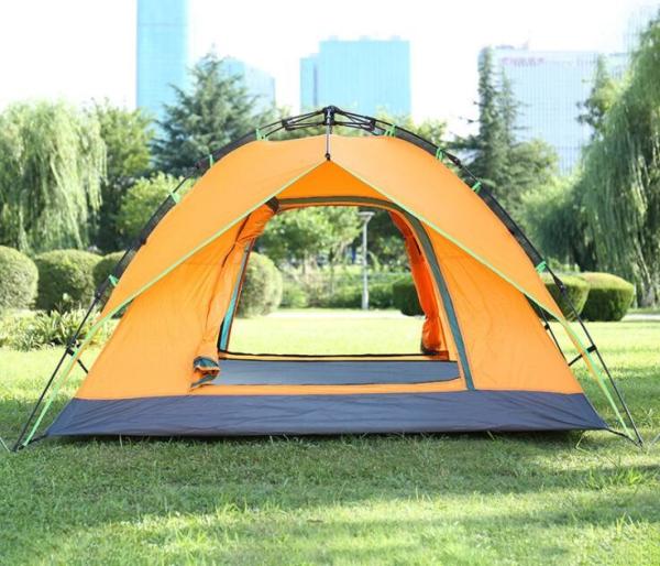 3-4 person Camping Tent 3-Season Lightweight Backpacking Traveling Tent with Carry Bag Popular in USA &Europe(HT6067)