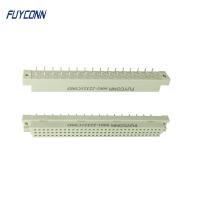 conector fêmea do conector DIN41612 Eurocard do passo de 2.54mm com terminal vertical