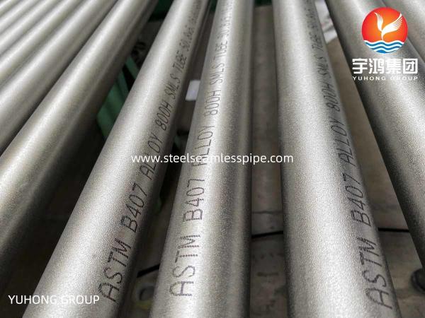 Tubo Incoloy da liga de níquel B407/B829 de ASTM 800 1,4876 800H & 800HT 1,4958 825 2,4858