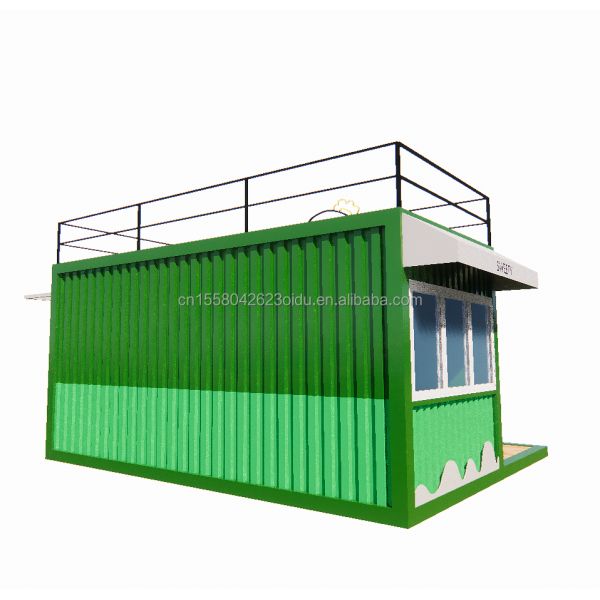 50/75/100mm Wave Sandwich Panel Wall 20ft Portable Container Clothing Store Prefabricated Mobile Store Pop Up Retail Store