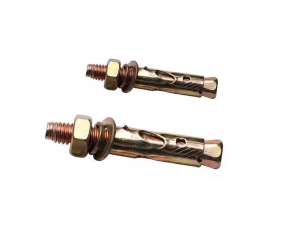Color Zinc Plating Yellow Galvanized Carbon Steel METAL BOLT Class 4.8 8.8 10.9 12.9 Fish Fin Expansion Bolts
