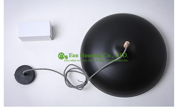Oak Lamp Stalk Metal Lampshade Lamp Led Bulb Lighting Pendant Light