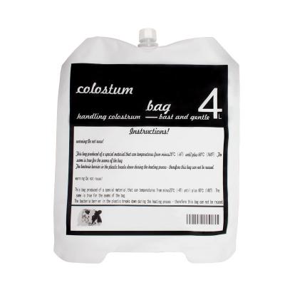 Calf Drencher 32.8 X 39.5cm Colstrum Bag For Easy Storage Of Bovine Colostrum