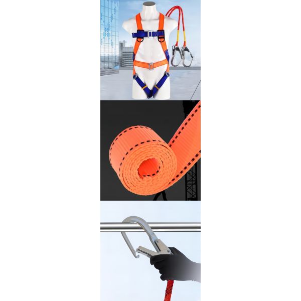 Five-point safety belt