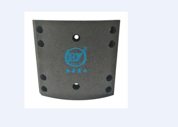 BENZ Drum Truck Brake Linings 0.45 Friction Coefficient OEM / ODM Service