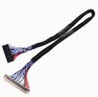Cable LVDS conductor de cobre monitor industrial 1-5m longitud UL VW-1 PVC Cable de chaqueta