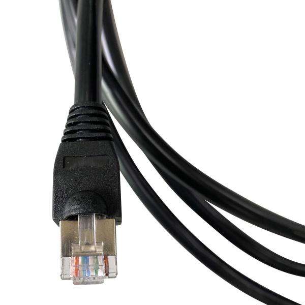 24AWG Ethernet Patch Cable / Ethernet Cable Assembly 1m Length 300V Voltage Rating 100 Ohm Impedance