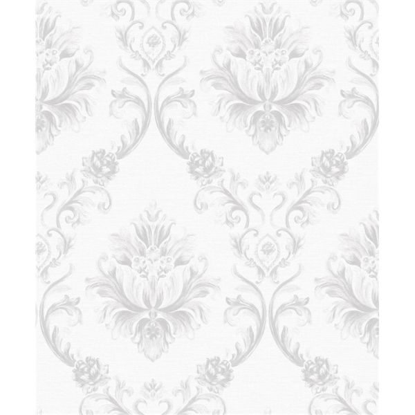 Flower Pattern Classic Vintage Wallpaper Waterproof For TV Background , Eco Friendly
