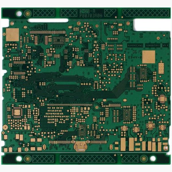 Rigid Multilayer PCB / PCBA FR4 Material Green Solder Mask Copper 1OZ CE Rohs Compliant