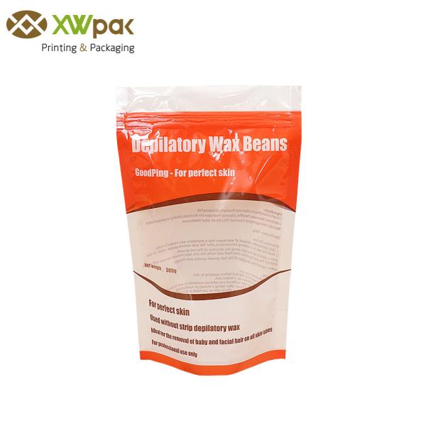 Custom Printing Stand Up Pouch Packaging Aluminum Foil Plastic With Zip For Food