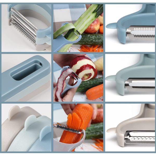 Овощ Peeler, набор утвари кухни 5-In-1 включает картошку y Peeler