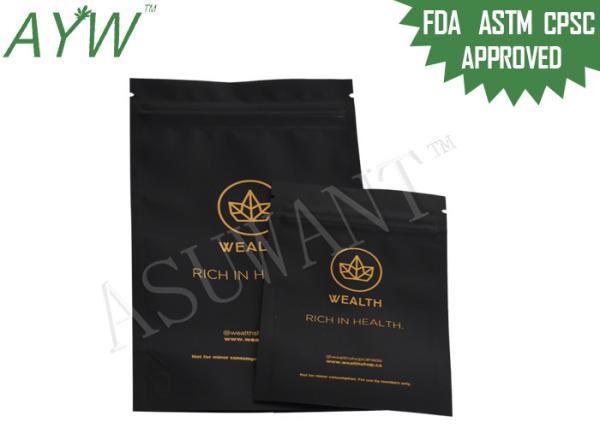 Butter Cookies Personalized Food Packaging Scent Proof / Food Pouches Packaging Chocolate Smell Protect