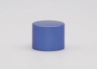 la bouteille vide Violet Color Aluminum Plastic de 28mm vissent la fermeture va-et-vient de chapeau