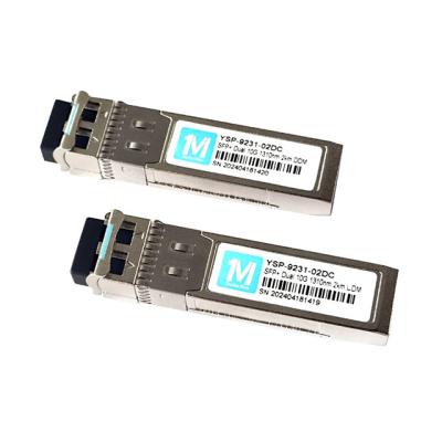 10G SFP Singlemode Module 2km Distance 1310nm LC DDM SMF 10GB Optical Module