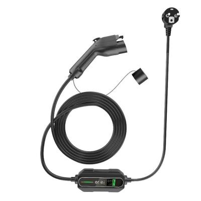 100-240V Mobile Vehicle Charging Station IP54 Protection Level ABS PC Material