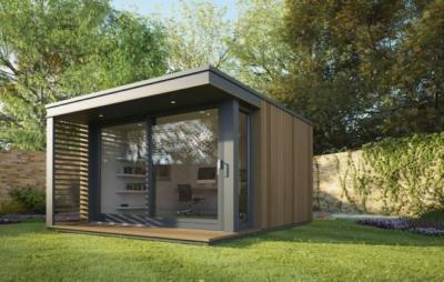 Monte rapidamente o estúdio Longlife pré-fabricado do jardim do feriado casa de madeira modular