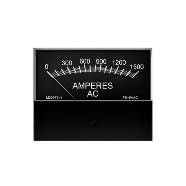 M20972-1 AC Ammeter for Lincoln Welders - Durable Analog Current Gauge, 0-1500A AC Range (FS=5AAC)