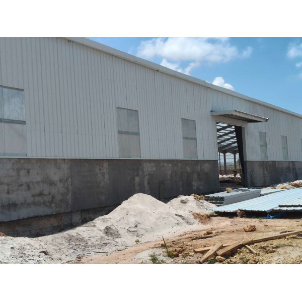 Structural Steel Frame Construction Galvanized Industrial Steel Structural Workshop/Warehouse Building Structure Metal Gable Frame for Warehouse/Workshop/Storage/Hangar Installation