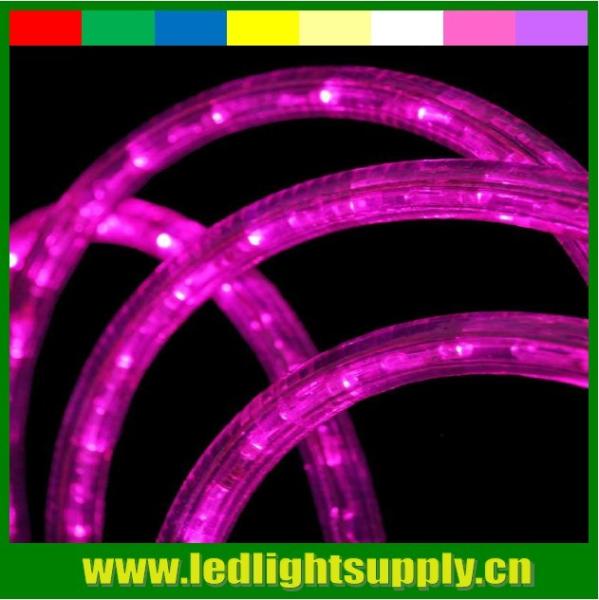 christmas decorations 2 wire led pink color roep flex lights