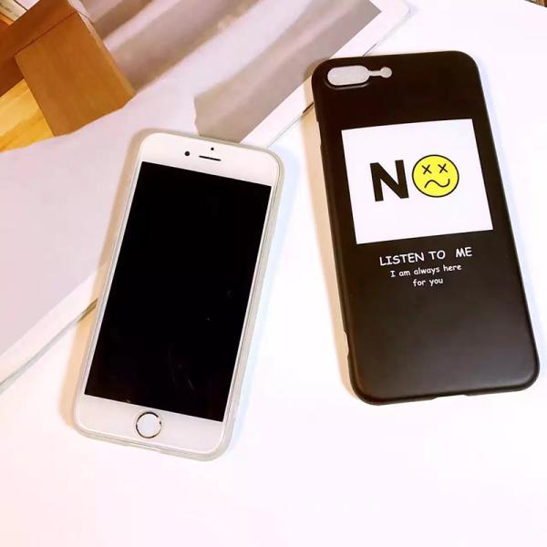 Soft TPU IMD Made Super Slim 0.8mm OK No English Words Funny Expression Back Cover Cell Phone Case For iPhone 7 6s Plus