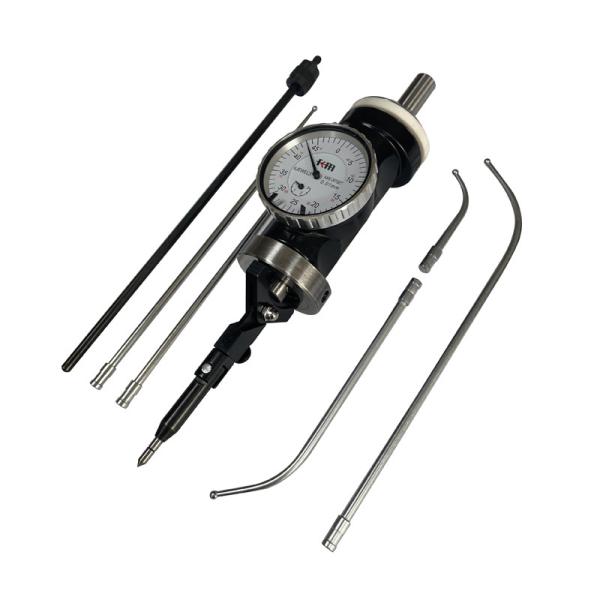 0-3 mmx0,01 mm Instruments de mesure avec indicateur de centrage coaxial