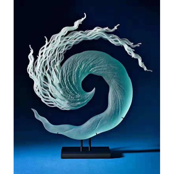 Office Decoration Artisitc Divine Bespoke Crystal Acrylic Glass