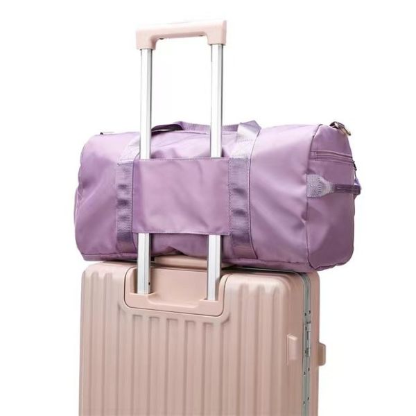 Lager Capacity Soild Pattern Travel Bag For Men Women