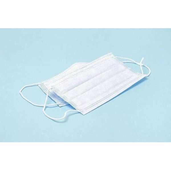 3 Ply Anti Dust Non Woven Surgical Mask / Security Protection Adult Face Mask