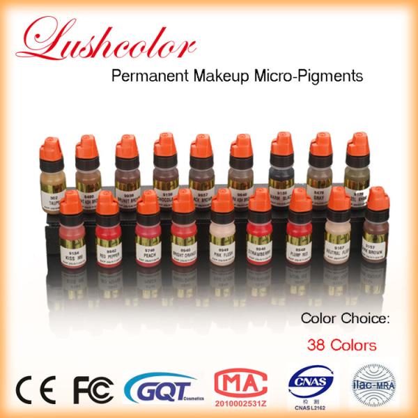 Gray Cosmetic Eyebrow Tattoo Ink Semi Permanent Makeup Pigments Pure Plant Pigment
