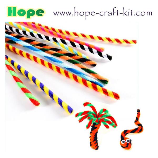 Pipe Cleaners, Chenille Stems for kids DIY material STEM craft kit 6mm X 30cm 12 inch hobbies hand-crafted material