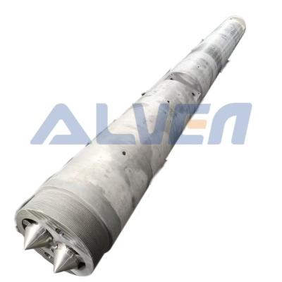 Barril de doble tornillo bimetálico de 2 a 4 mm para extrusión de plásticos