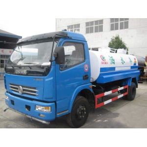 Dongfeng Used Oil Tanker 7350×2470×2710mm 10000L Tank Capacity With Red Diesel Motor