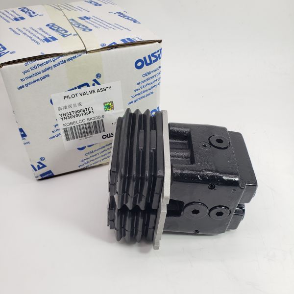 Foot valve Assembly YN32T00067F1 Pilot valve assy YN30V00105F1 For KOBELCO SK200-8