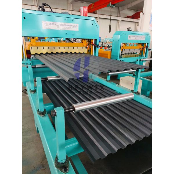 380V/50Hz 3p  C21 Roof Panel Trapezoidal Sheet Machine 0-40M/Min Speed
