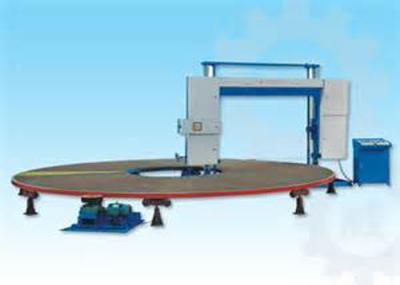 Linha de produção horizontal da esponja do cortador do círculo para o corte da espuma de Quadrate