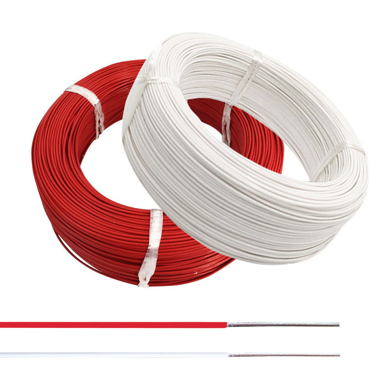 Тефлон 22AWG PFA покрыл высокую температуру медной проволоки серебряную покрытую медную