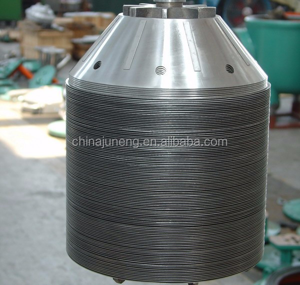 2 Phase Centrifugal Oil Water Solid Bowl Separator 2200Kg Disc Stack Centrifuge