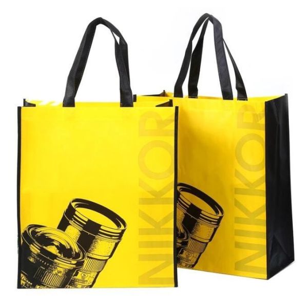 Private lable promotional nonwoven shopping bags, nonwoven fabric polyester foldable shopping bag, woven bags, sacks, pr