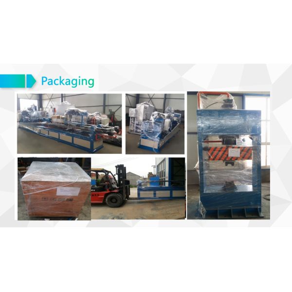 Pièce en t hydraulique de l'acier au carbone 73mm formant la machine