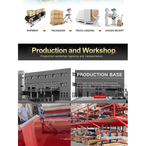 Экологически чистый интерьер Бамбук Уголь Зеркало Стенные панели ПВХ Зеркало Деревянный фанера