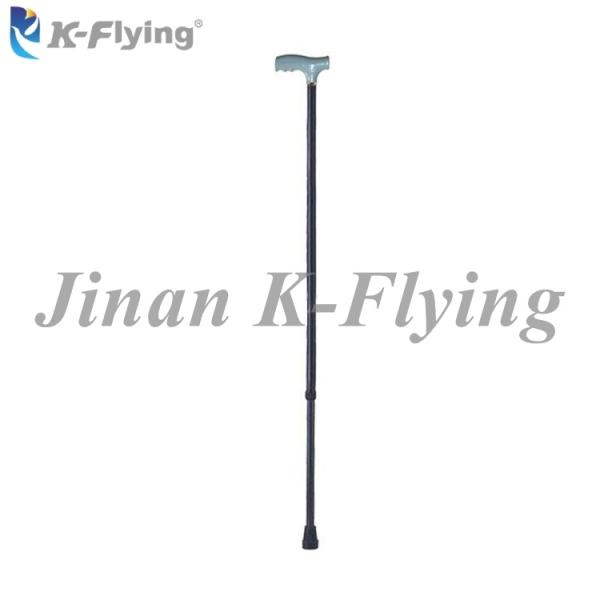Wooden Handle Height Adjustable Aluminum Disabled Walking Cane